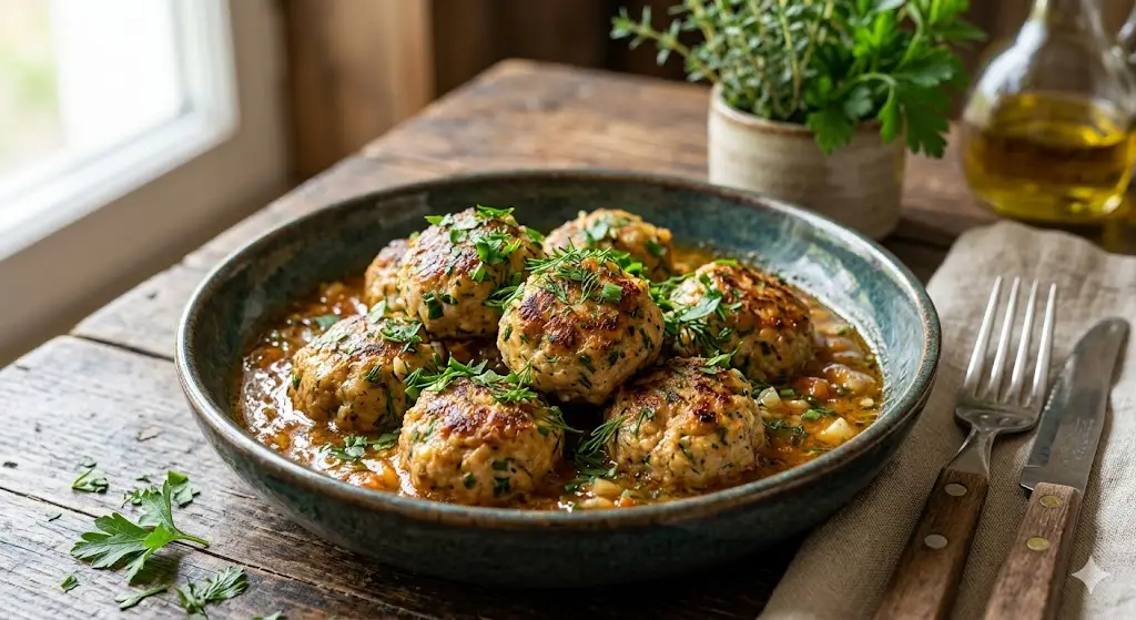 Boulettes de dinde aux herbes