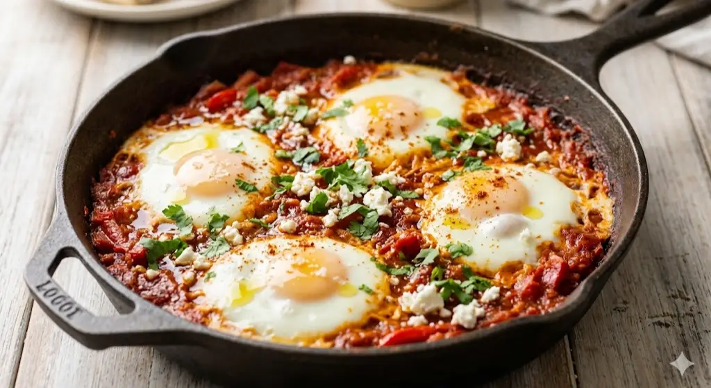 Shakshuka aux poivrons