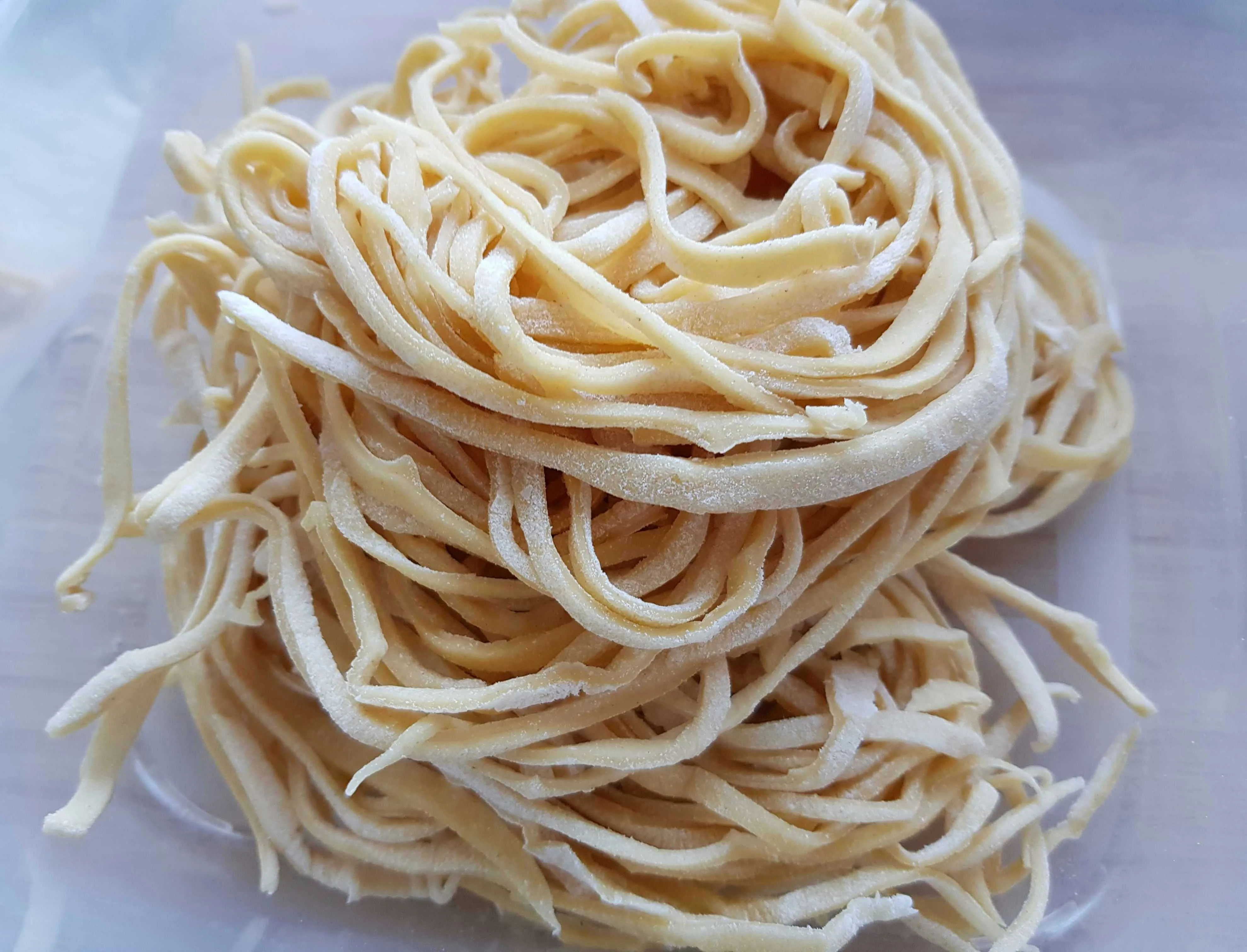 Pâtes complètes cuites