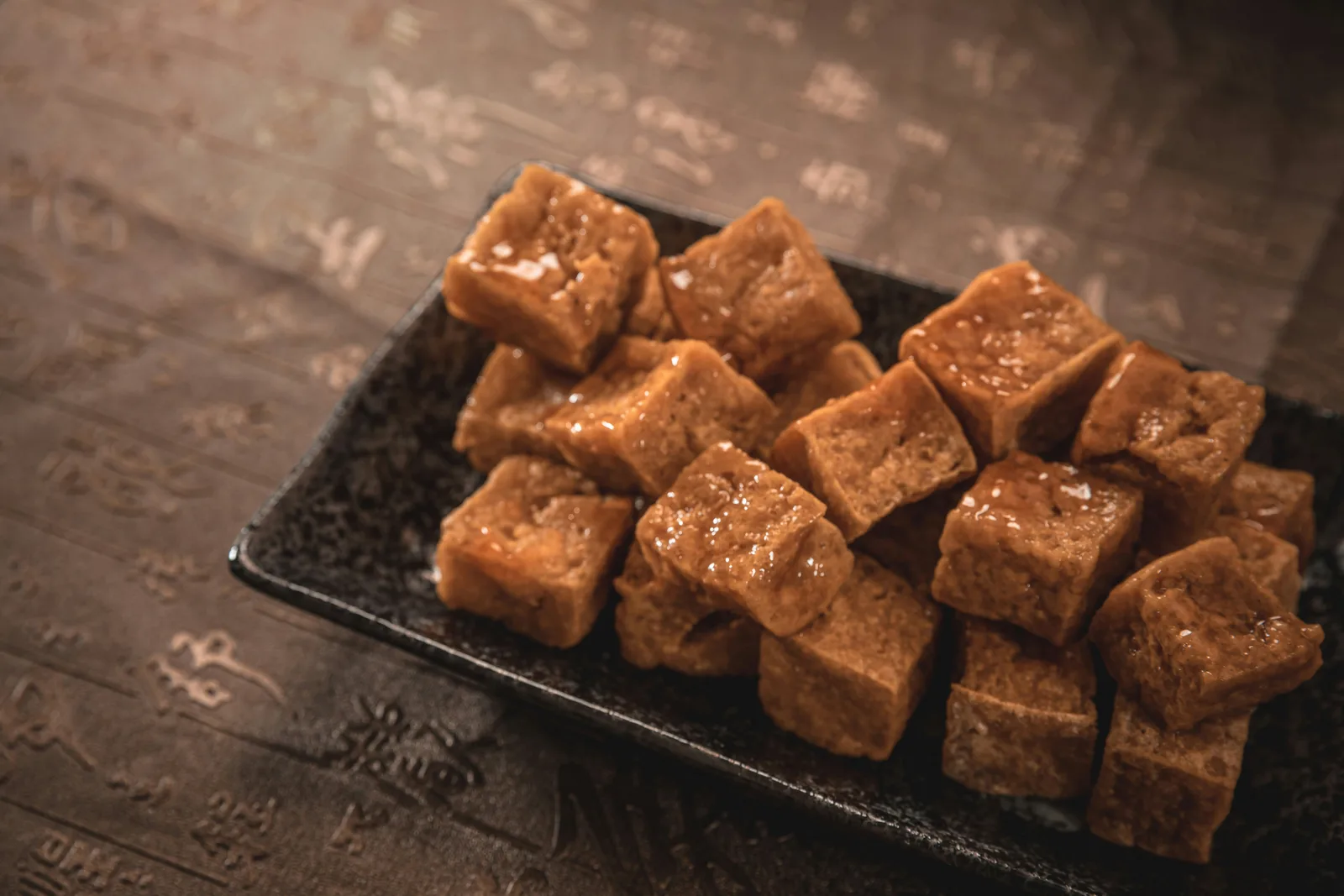 Tofu fumé